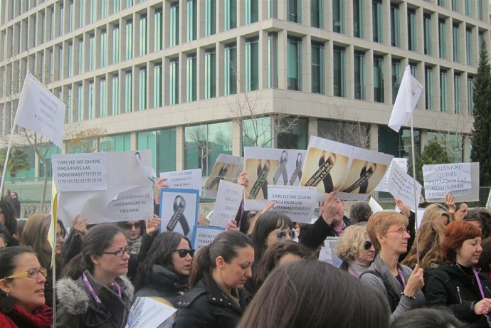 Concentración en Alcobendas