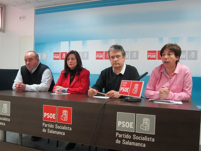 Carmen García, Carmen Ávila, Fernando Rubio y Florentino Hernández.