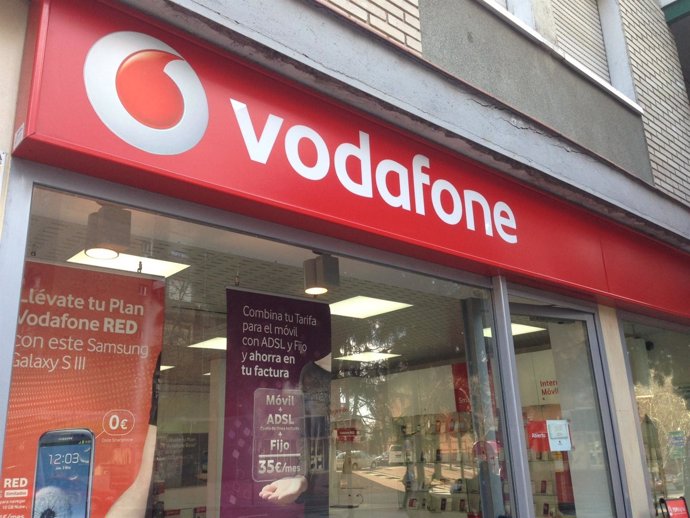 Tienda de telefonía de Vodafone