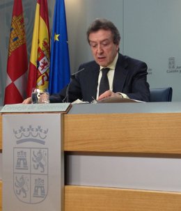 El consejero de la Presidencia y portavoz