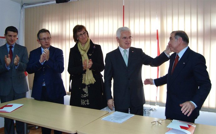 Varela y Rúa, durante la toma de posesión