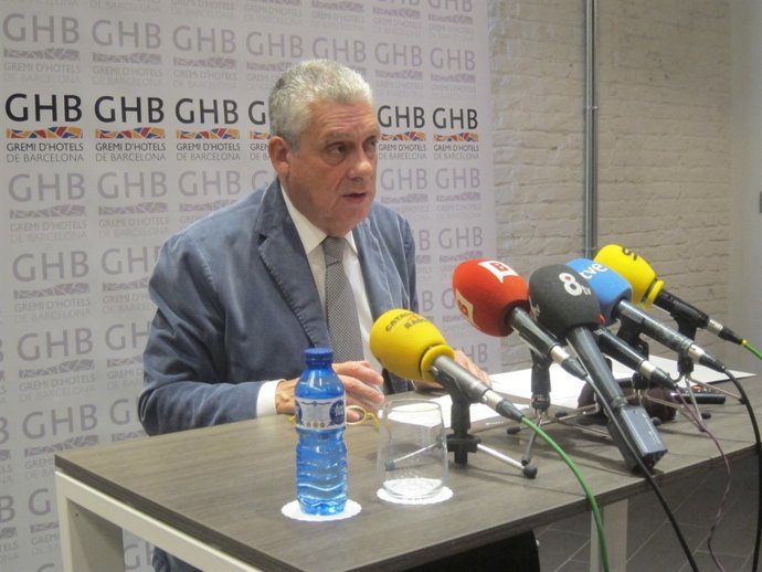 El presidente del Gremio de Hoteles de Barcelona, Jordi Clos