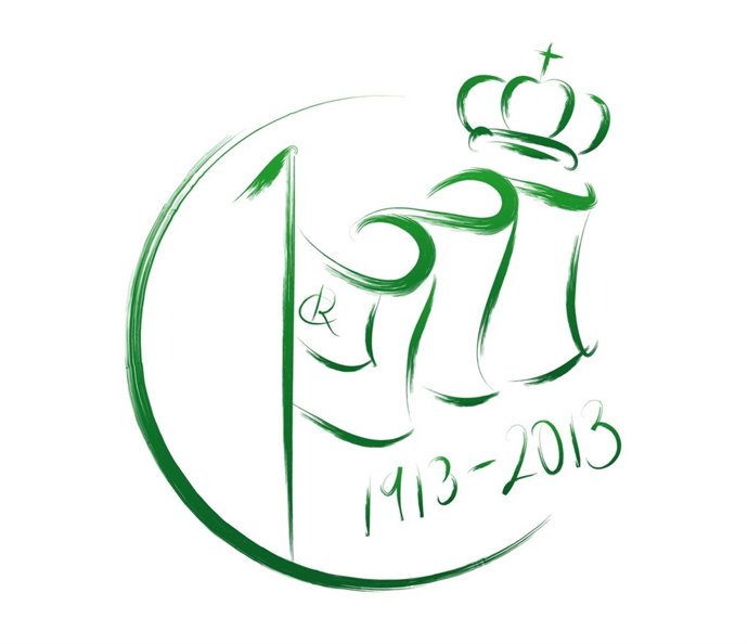 Logotipo del Centenario del Racing