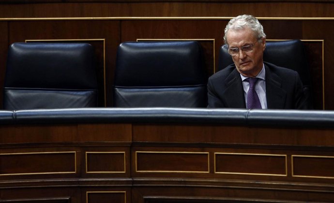 Pedro Morenés, en el Congreso