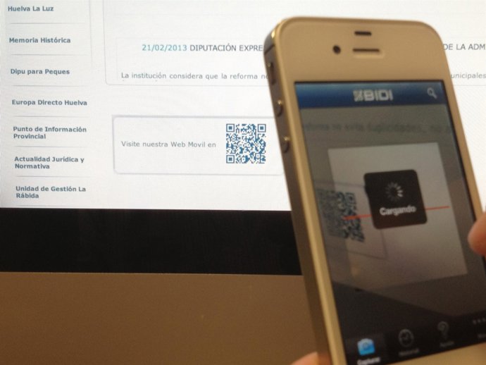 Página web de la Diputación ya está disponible para los smartphones