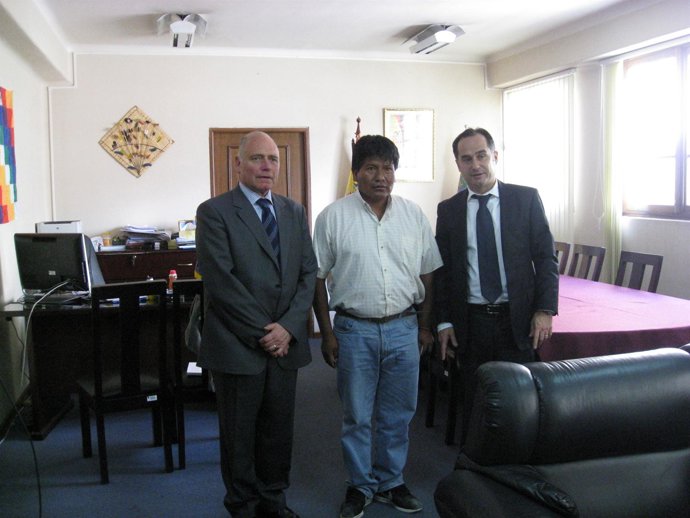 Santiago Planas, Victor Hugo Vázquez y Enric Pedrós.