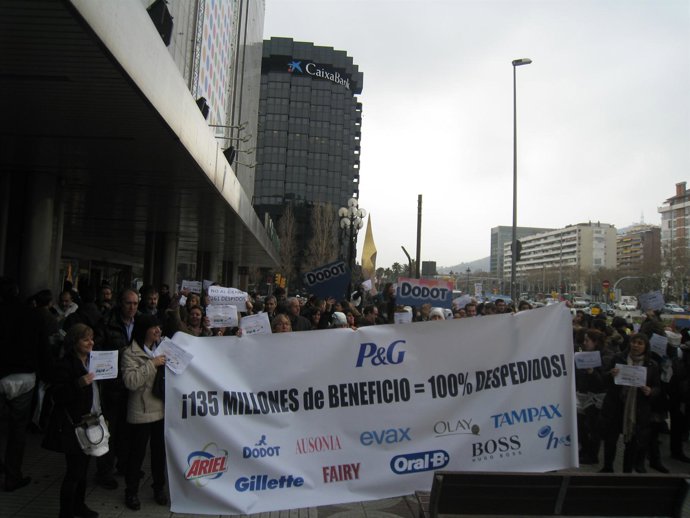 Protesta de empleados de Arbora&Ausonia