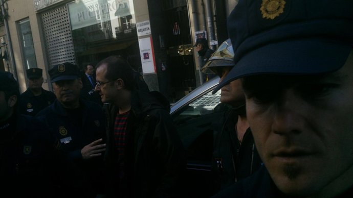 Incidentes en el desahucio de una octogenaria en A Coruña