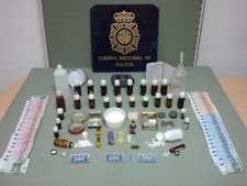 Material intervenido