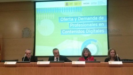 Presentación dos estudios sobre trabajo en contenidos digitales