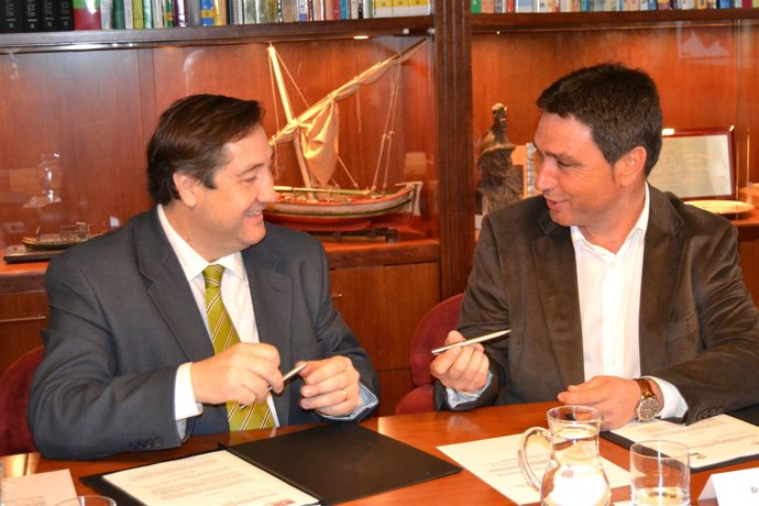 Josep Maria Pelegrí y Josep Pere Colat