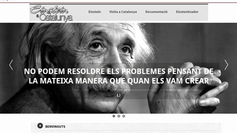 La Generalitat conmemora el 90 aniversario de la visita de Einstein a Catalunya