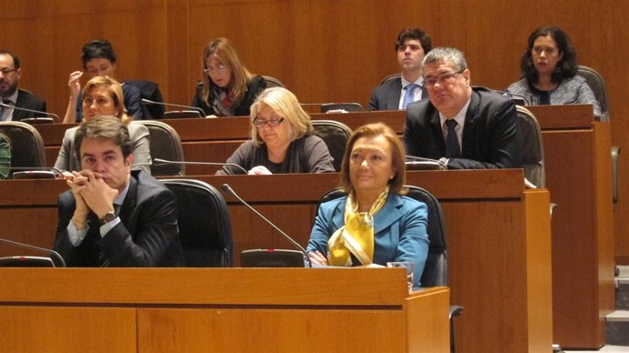 La presidenta de Aragón, Luisa Fernanda Rudi