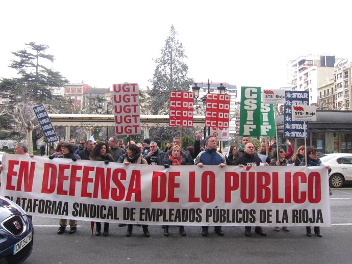 La Plataforma de Empleados Públicos de La Rioja 