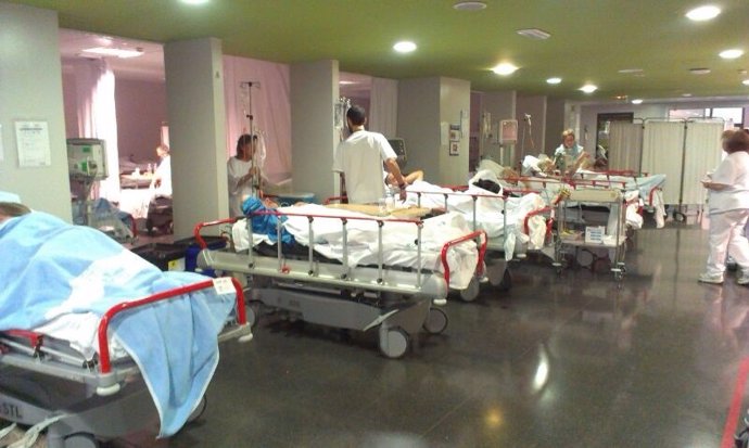 Colapso de pacientes en Urgencias de Son Espases
