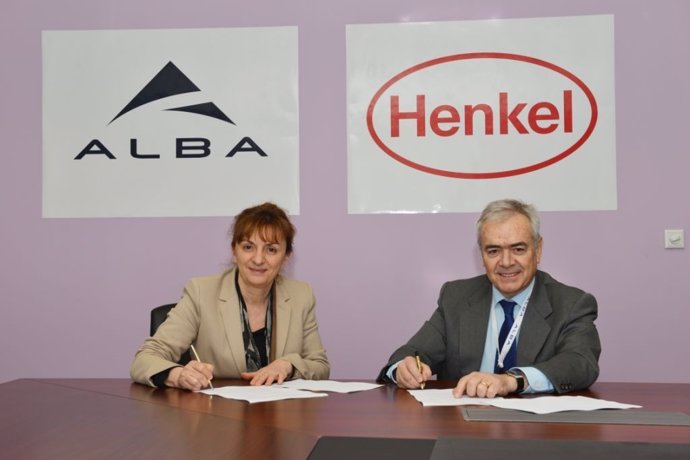 Firma de acuerdo entre Sincrotrón Alba y Henkel