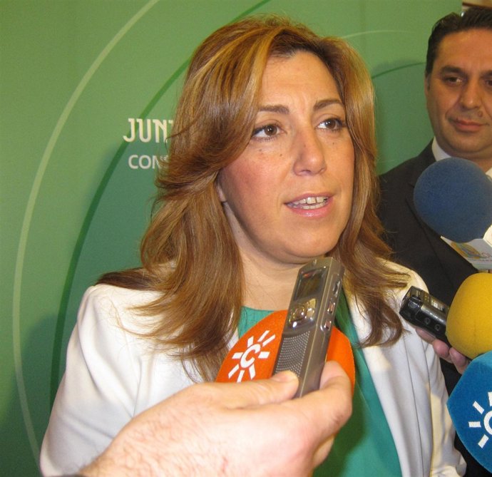 Susana Díaz, este viernes