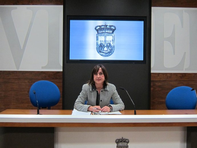 Margarita Vega En Rueda De Prensa