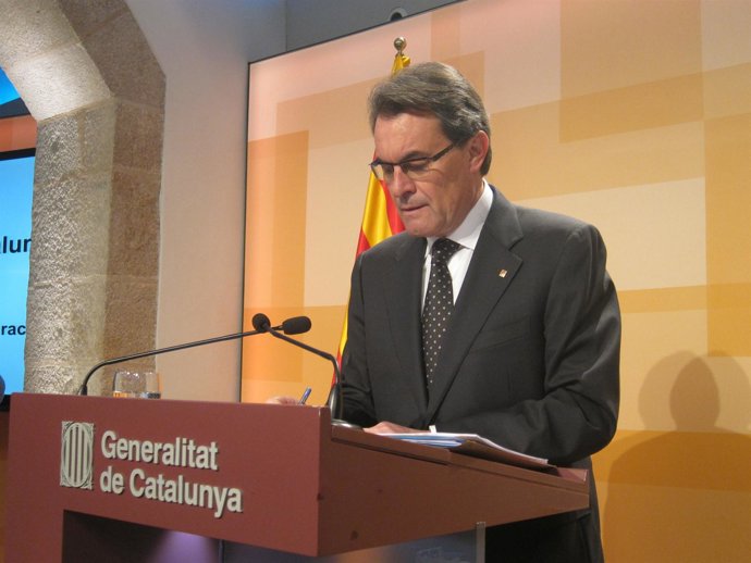 Artur Mas, pte.De la Generalitat