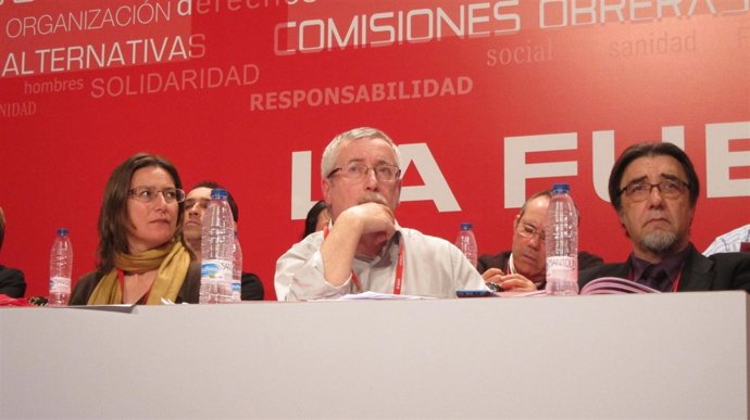 El secretario general de CCOO, Ignacio Fernández Toxo