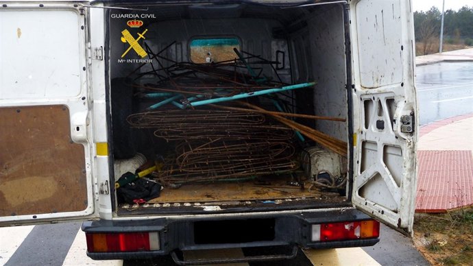 Tetraceros recuperados por la Guardia civil