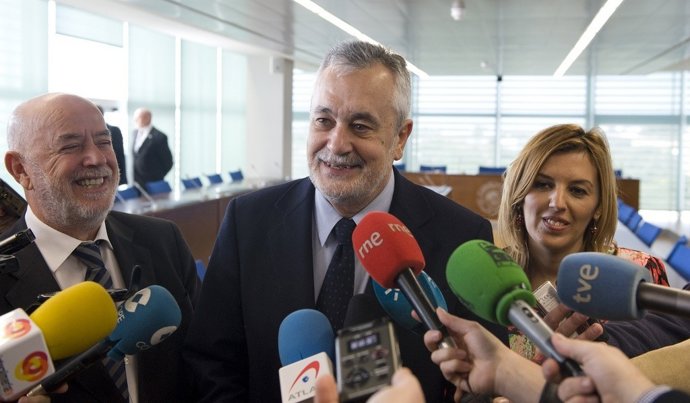 El presidente de la Junta de Andalucía, José Antonio Griñán