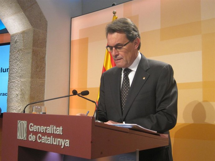 Artur Mas, pte.De la Generalitat