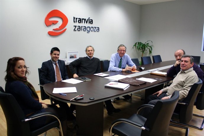 Reunión de Los Tranvías y las cofradías