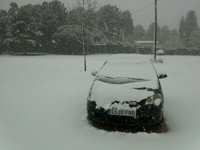 Alerta amarilla por nieve, viento y bajas temperaturas en Aragón