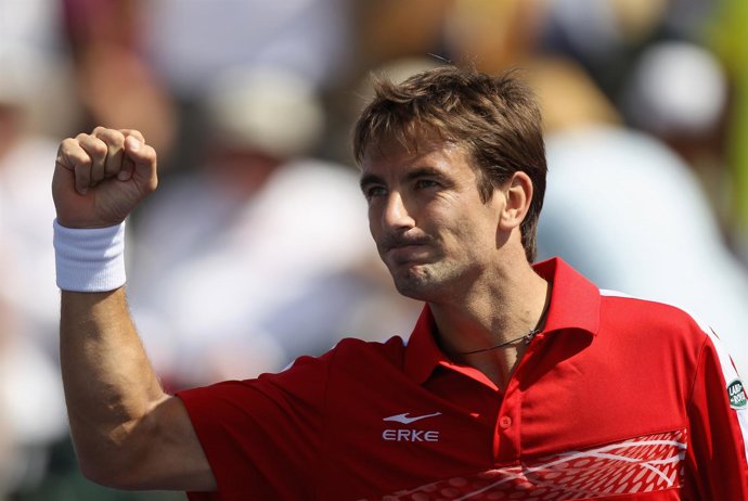 Tommy Robredo en Indian Wells