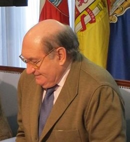 El presidente de Caja Cantabria, Eduardo Zúñiga