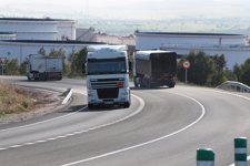 CARRETERA, CAMIÓN, TRÁFICO