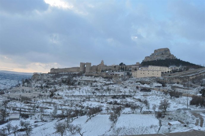 Nieve en Morella (Castellón)