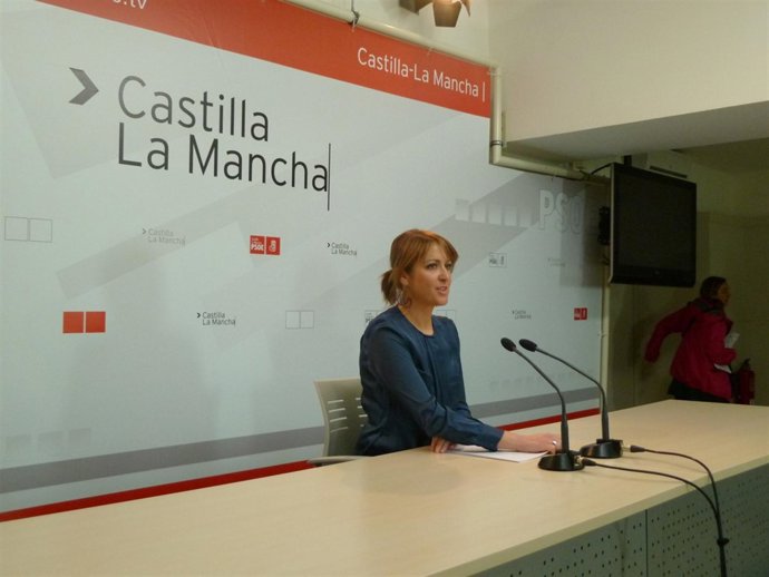 Cristina Maestre, portavoz del PSOE de CLM
