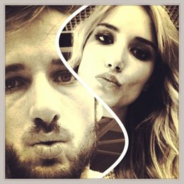 Alba Carrillo y Feliciano López