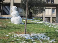 Temporal.- Barcelona desactiva la emergencia por nieve pero mantiene la alerta por hielo y frío