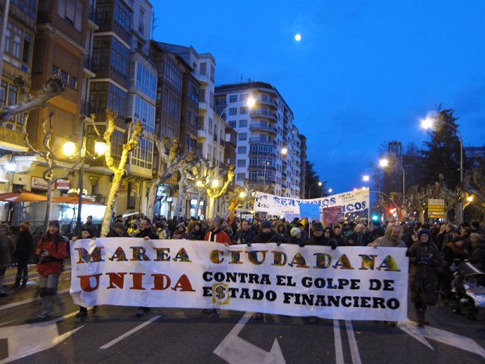 Manifestación 'Marea Unida' de La RIoja