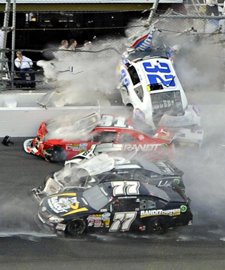Accidente coches EEUU, Estados Unidos, circuito de Daytona