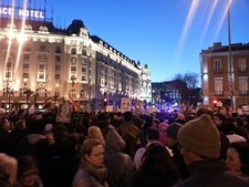 Manifestación 23F en Neptuno