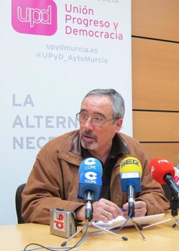 El edil de UPyD en el Ayuntamiento de Murcia, José Antonio Sotomayor