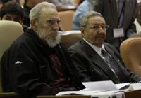 Fidel Castro asiste a la sesión de constitución de la Asamblea Nacional cubana