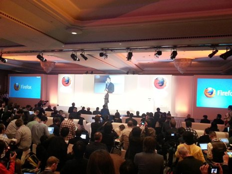 Presentación de Mozilla en Barcelona