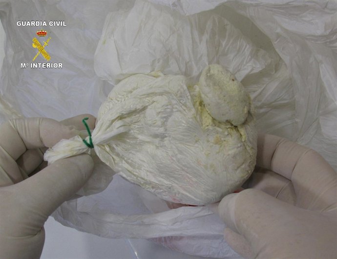 Imagen de la droga intervenida