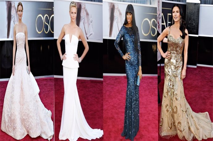 Las mejores vestidas en la gala de los Oscars