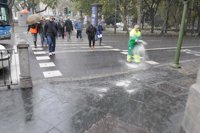 El Ayuntamiento mantiene activado el operativo por nieve y frío en la ciudad, se esparcirá sal con carácter preventivo