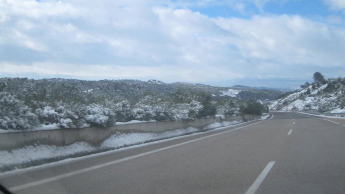 CARRETERA CON NIEVE