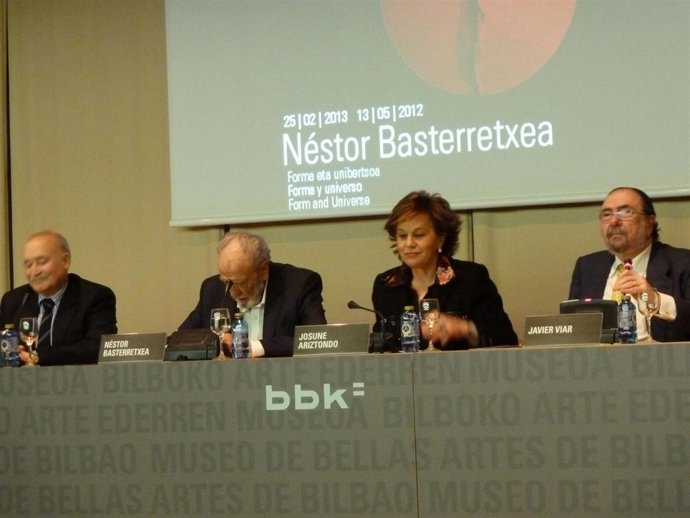 Josune Ariztondo en la presentación