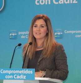 Ana Mestre, portavoz del PP de Cádiz