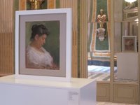 La restauración del 'Retrato de la madre del artista' de Picasso pone al descubierto un dibujo inédito