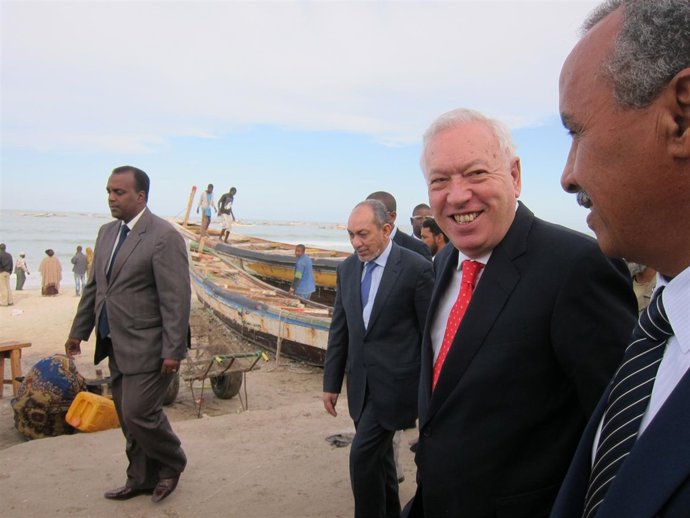 Ministro Margallo en Mauritania